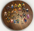 22 Various Vtg Action Figures WWF TMNT Predator GI Joe Thunder Cats & More