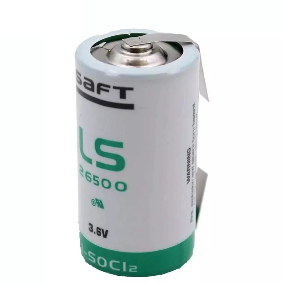 Saft LS26500 Batterie Li-SOCl2 3.6V 7700mAh Cosses à Souder U France - Photo 1/1