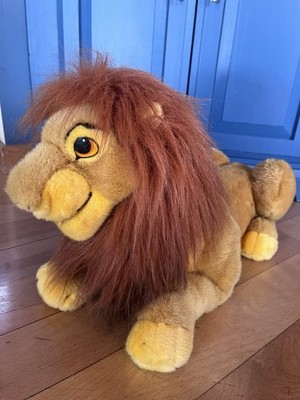 Simba from Disney s  The Lion King  Plush.  Large Fluffy Puppet w/ 2 Hand Areas