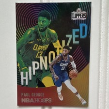 Panini 2020-21 NBA Hoops Hipnotized Paul George #3 Los Angeles Clippers