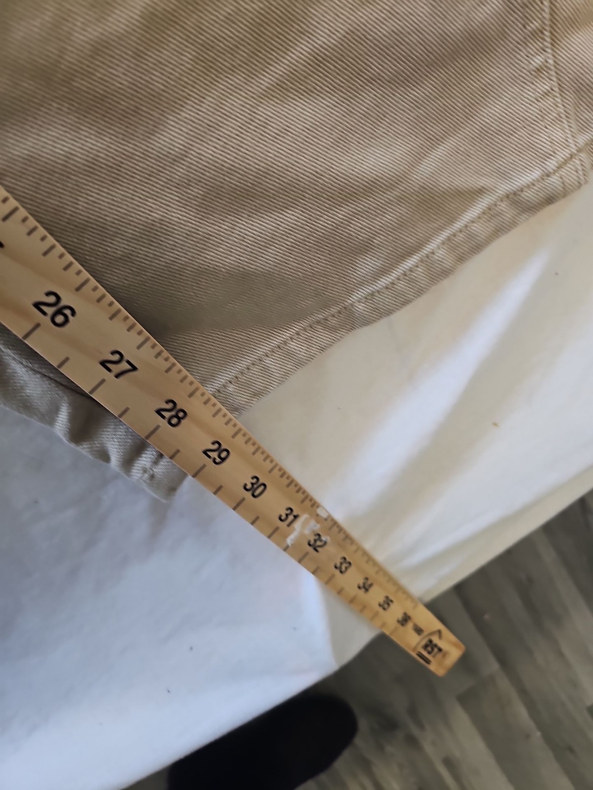 Primark Denim Co. Wide-Leg Sand Chino Trousers uk20 PP1052 image 6