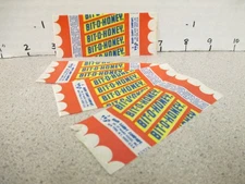 Williamson Candy bar company 1960s BIT-O-HONEY WRAPPER Ward (1) bite sized