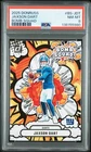 2025 Panini Donruss Jaxson Dart BOMB SQUAD Rookie RC #BS-JDT PSA 8 NY GIANTS