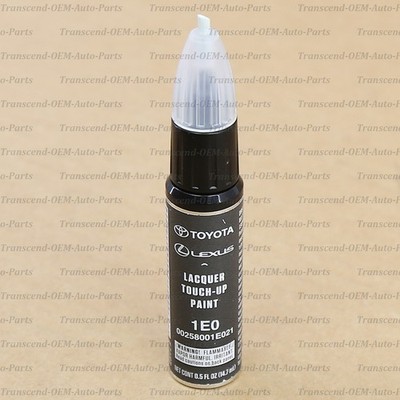 00258-001E0-21 GENUINE OEM TOUCH-UP PAINT PEN 1E0 DARK GRAY MICA -TOYOTA  LEXUS