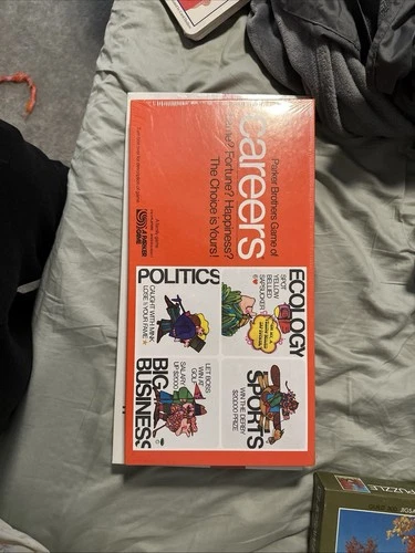 VINTAGE 1971 Careers COMPLETE Parker Brothers Family Kids Finance Board Game