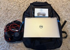 Dell XPS 13 9365 2 in1 laptop, i7 16GB 512GB 13.3 SILVER QHD TOUCH SCR - Bundle 