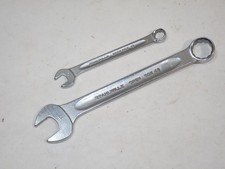 STAHLWILLE 9 & 17mm Combination Wrenches Open Box 13 Spanner Vintage