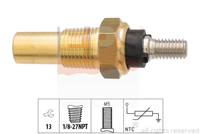 EPS Sensor Kühlmitteltemperatur 1/8-27NPT für Ford Transit Kasten T__