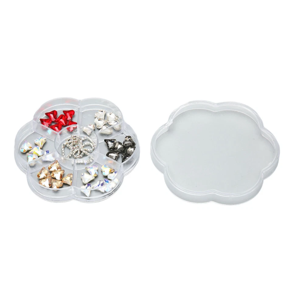 1 Caja Resina Arte en Uñas Adornos Brillantes Accesorios para Uñas Hágalo Usted Mismo Decoración Foto 3 de 4