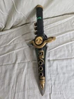 Vintage 1994 Bandai Power Rangers Green Ranger Dragon Dagger Flute