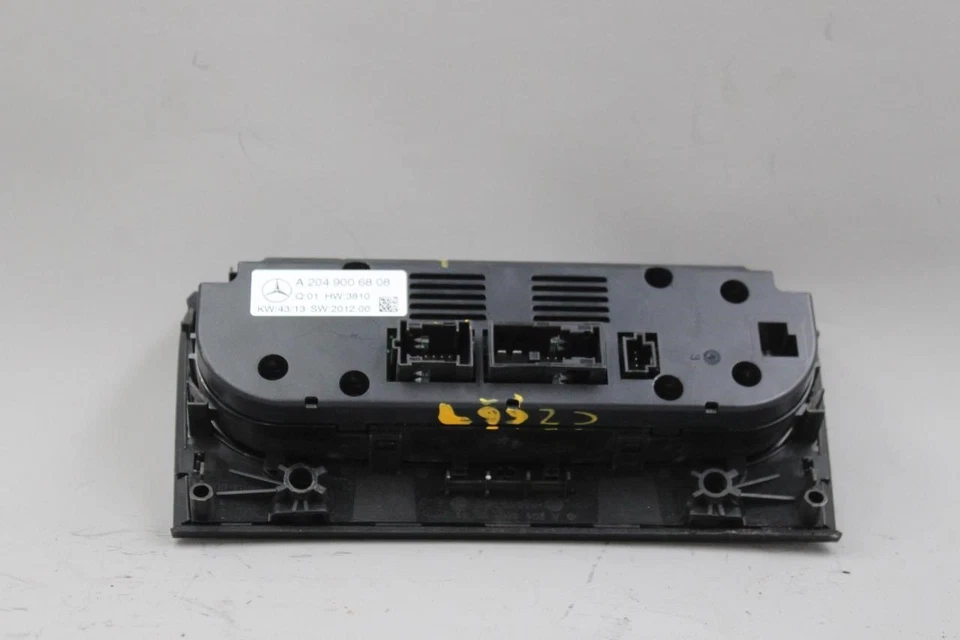 Control de temperatura 204 tipo delantero GLK250 compatible con 13-15 MERCEDES CLASE GLK 41259 Foto 2 de 4