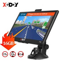 XGODY 7'' SAT NAV GPS Navigation for Truck Car Lorry HGV LGV 16G Full Europe Map