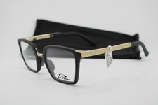 NEW OAKLEY OX8160-0549 SIDESWEPT BLACK GOLD AUTHENTIC EYEGLASSES 49-19