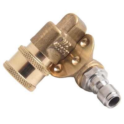 Secure Connection Brass Coupler Attachment for Pressure Washer Nozzles