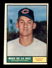 1961 Topps #191 Mike de la Hoz RC VG/VGEX X2621713