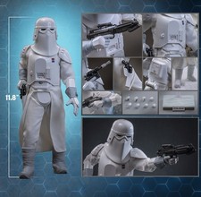 EXCLUSIVE HOT TOYS STAR WARS ESB SNOWTROOPER COMMANDER 1 OF 3000 MMS835 SEALED