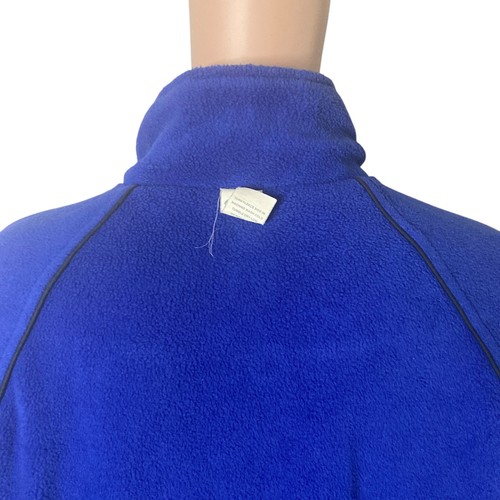 Vintage Old Navy Jacket Reversible Mens Small Black Blue Full Zip Fleece - Picture 16 of 20