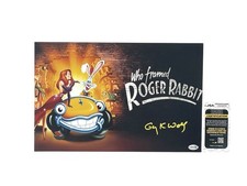 Who Framed Roger Rabbit Creator Author Gary K. Wolf Autographed Poster Print JSA
