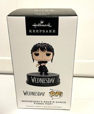2024 Hallmark Christmas Ornament Wednesday Rave'N Dance Funko