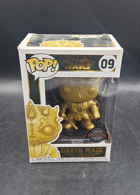 unko Pop! Darth Maul Gold #09 Star Wars Special Edition