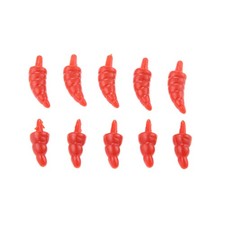 50Pcs Santa Claus Dolls Safety Noses Toys For amateur DIY Doll Manufacture Craft