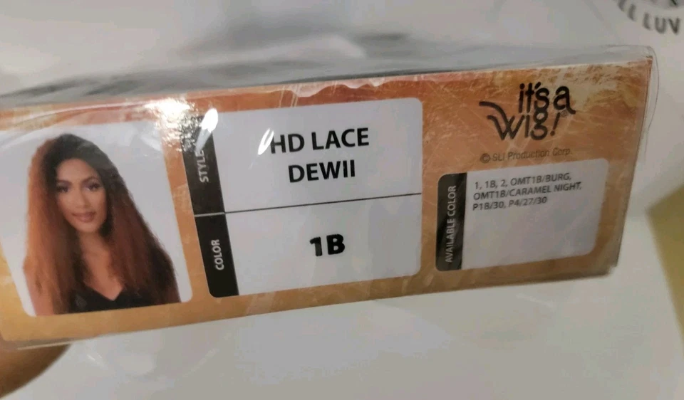 ES UNA PELUCA PELUCA DELANTERA DE ENCAJE SINTÉTICO - ENCAJE HD 1B Foto 4 de 4