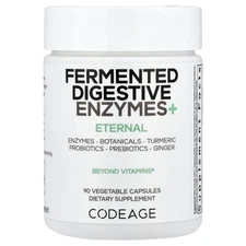 Fermented Digestive Enzymes+, 90 Vegetable Capsules