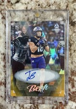 Raiders Jack Bech 2025 Panini Luminance No. 133 #008/100 Autographed Rookie Card