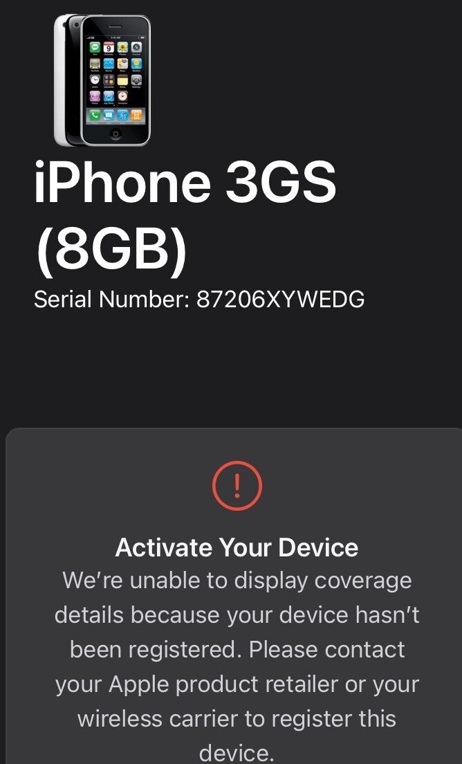 [超レア商品]iPhone 3GS Black 32GB SIMフリー 海外版 超レア商品]iPhone 3GS Black 32GB SIMフリー 海外版