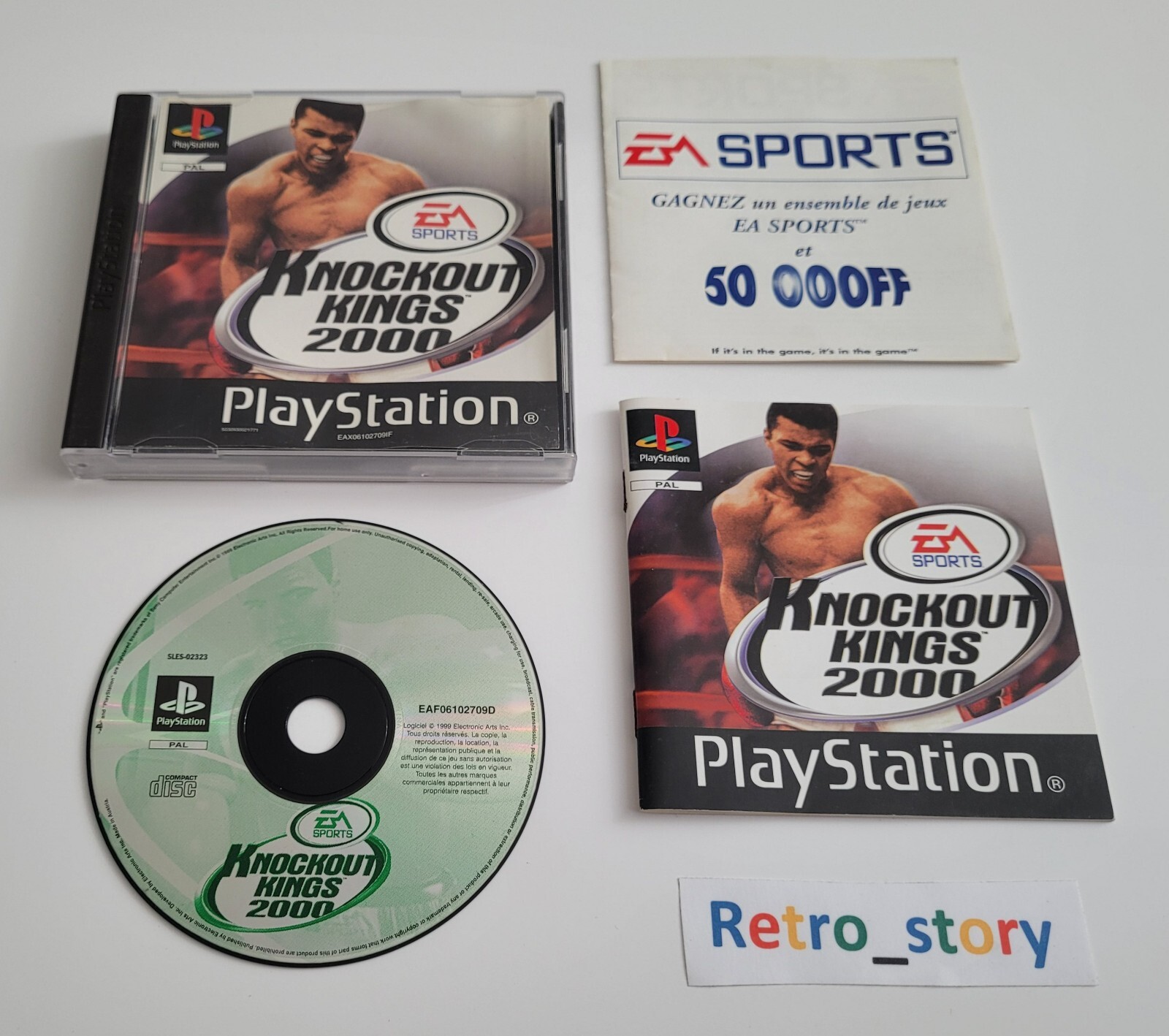 Sony Playstation PS1 - Knockout Kings 2000 - PAL