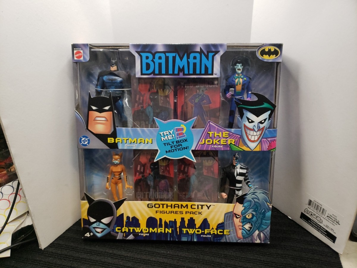 Batman Animated Series 4 Pack Gotham City Orange Catwoman / Joker