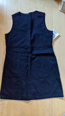 Christine Brooks Girls Blue Cotton Jumper-M-10-12- NWT