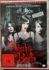 "Fleisch Für Die Bestie" Horror -DVD Wie neu ! TOP ! SELTEN ! P18 !