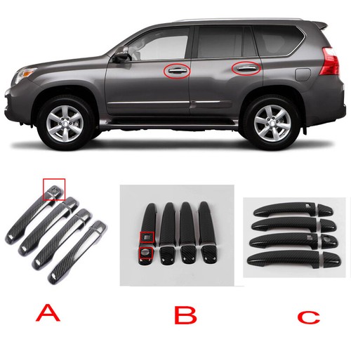 Carbon Fiber Exterior Side Door Handle Cover Trim For Lexus GX 460 20102019 ABS eBay