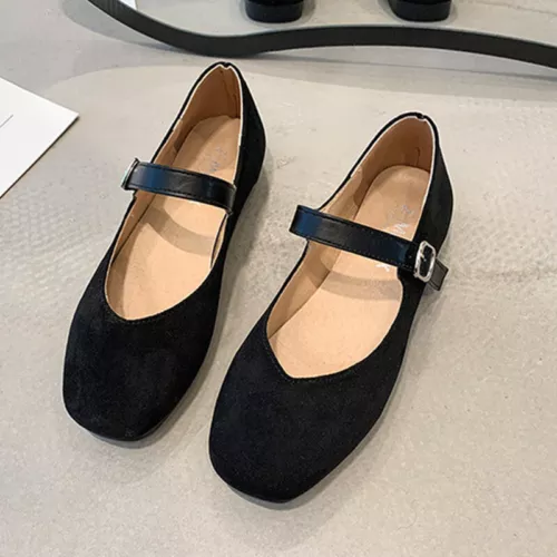Ballerine donna slip on scuola Mary Jane punta tonda decolte comode ragazza passeggio - Foto 13 di 27