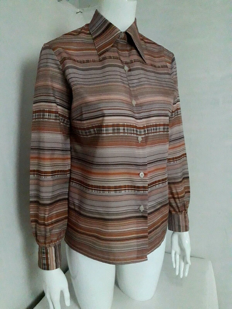 Chemise vintage 70 femme sale