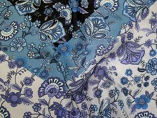 Minerva Sheer Chiffon Fabric Purple - per metre