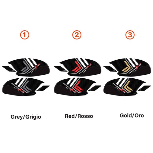Adesivi 3D Protezioni Laterali serbatoio moto compatibili con Aprilia Tuono V4 - Foto 2 di 12