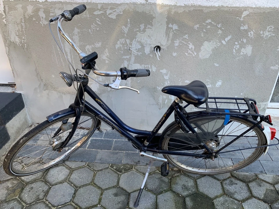 Gazelle Fahrrad, 28 Zoll, blau, gebraucht
