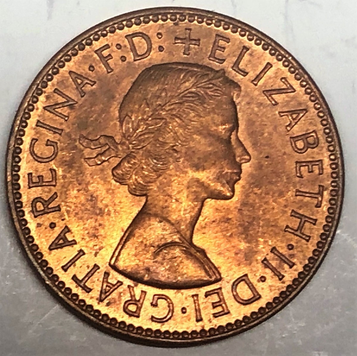 C9558 GREAT BRITAIN COIN, HALF PENNY 1963 Au. | eBay