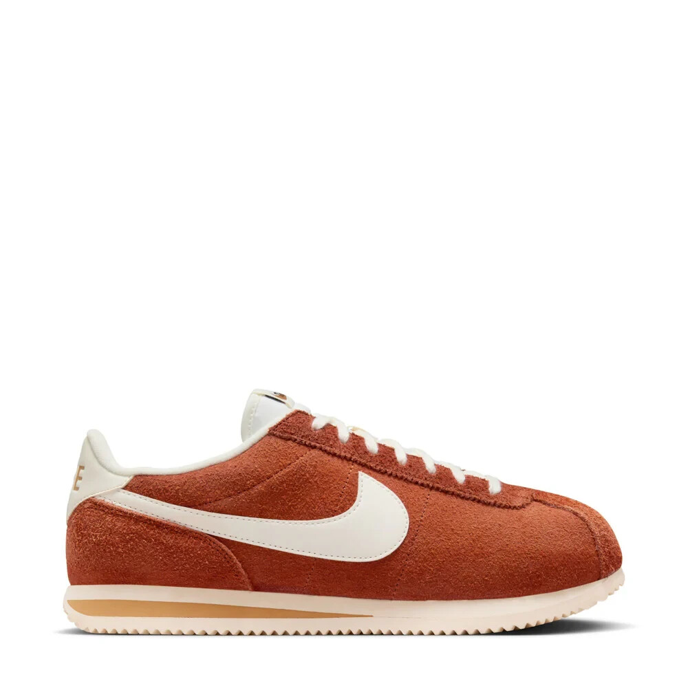 Мужские кроссовки NIKE Cortez HF3142-200 Темно-коричневого цвета/ Парусина/ Лен/Муслин