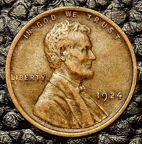 1924-P Lincoln Cent ~ VERY FINE (VF) Condition ~ COMBINED SHIPPING!