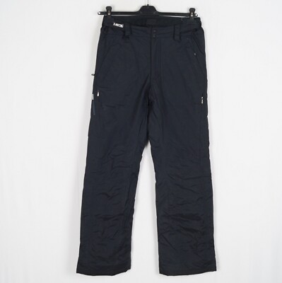 PEAK PERFORMANCE HIPE Women's Trousers Size M Skiing Black Insulated Zip k11857