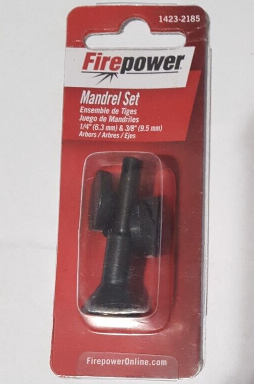 Firepower 14232185 Die Grinder CutOff Wheel Mandrel Set with 1/4