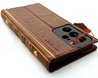 Genuine Full Leather Case for Samsung Galaxy S21 Ultra Wallet