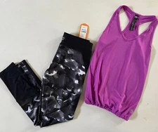 AVIA NWT Sz S Leggings & EUC RBX sz S Purple Tank top lot 2pc Bundle outfit  lot