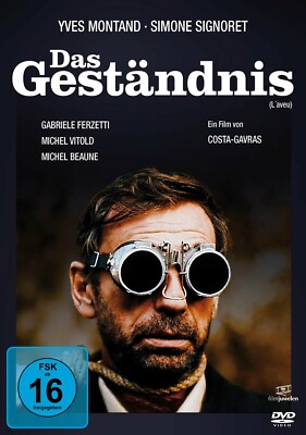 Das Geständnis (1970) - Costa-Gavras - Yves Montand (Z) - Filmjuwelen [DVD]