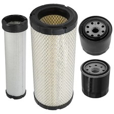 Air Fuel and Oil Filter for John Deere 3038R 3045R Compact Utility Tractor