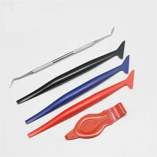 5Pcs Universal Car SUV Vinyl Wrap Tuck Tool Gasket Squeegee For Tint Application