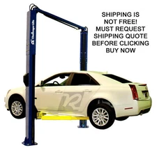 Challenger SA10 10,000 LB 2 Two Post Auto Automotive Symmetric Asymmetric Lift